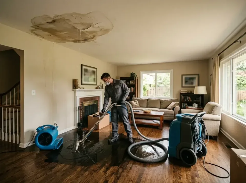 attic-pipe-burst-ceiling-drip-008 — frequently asked questions, Water Damage Restoration & Carpet Care in Brentwood, NY